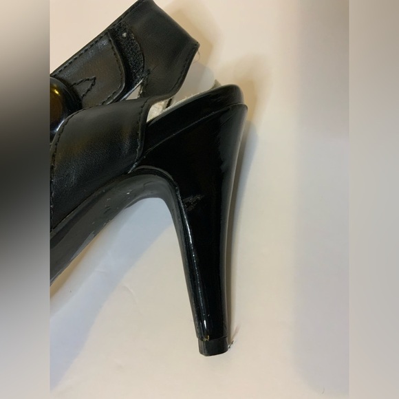 Coach and Four Black Heels - Picture 12 of 14